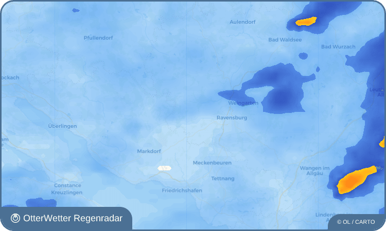 OtterWetter Regenradar-Widget Wilhelmskirch