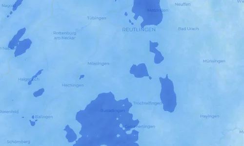 Regenradar-Vorschau: aktuelle Niederschläge in Willmandingen und Umgebung