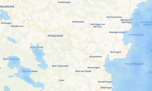 Regenradar Vorschaubild - Aktuelle Niederschläge in Wimsheim und Umgebung