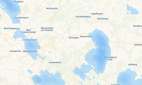 Regenradar Vorschaubild - Aktuelle Niederschläge in Windischenbach und Umgebung
