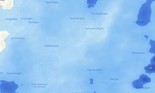Regenradar Vorschaubild - Aktuelle Niederschläge in Winterlingen und Umgebung