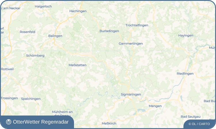 OtterWetter Regenradar-Widget Winterlingen