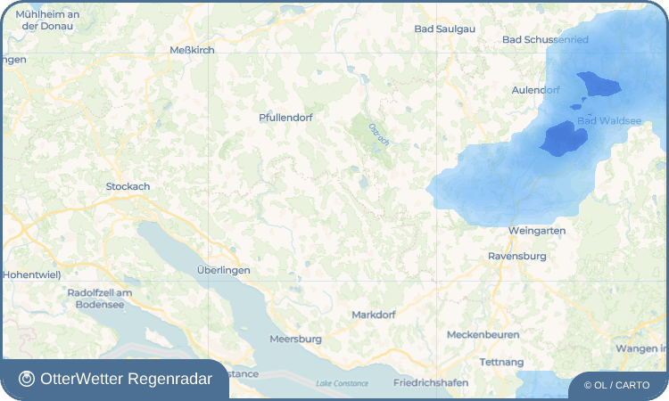 OtterWetter Regenradar-Widget Wintersulgen