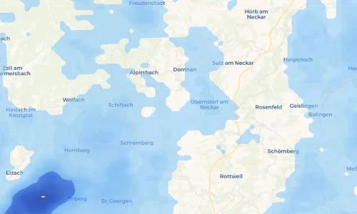 Regenradar Vorschaubild - Aktuelle Niederschläge in Winzeln und Umgebung