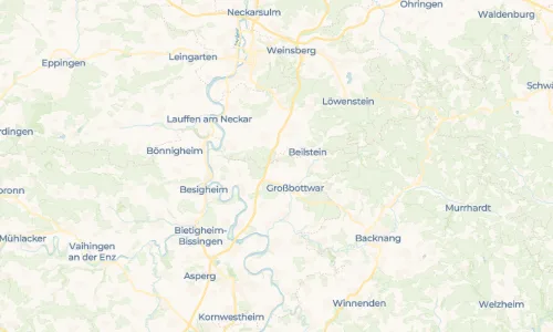 Regenradar Vorschaubild - Aktuelle Niederschläge in Winzerhausen und Umgebung