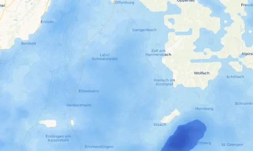 Regenradar Vorschaubild - Aktuelle Niederschläge in Wittelbach und Umgebung