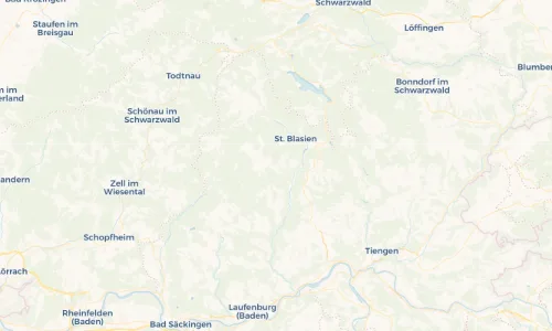 Regenradar Vorschaubild - Aktuelle Niederschläge in Wittenschwand und Umgebung