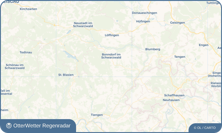 OtterWetter Regenradar-Widget Wittlekofen