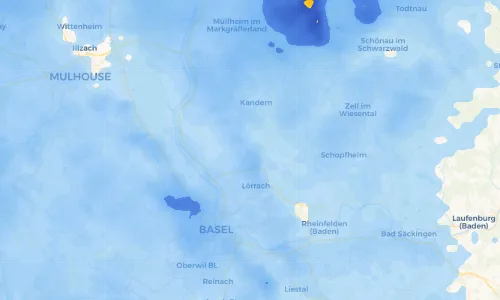 Regenradar Vorschaubild - Aktuelle Niederschläge in Wittlingen und Umgebung
