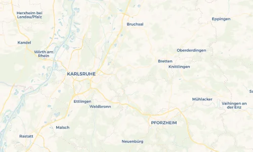 Regenradar Vorschaubild - Aktuelle Niederschläge in Wöschbach und Umgebung