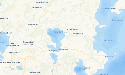 Regenradar Vorschaubild - Aktuelle Niederschläge in Wohlmuthausen und Umgebung