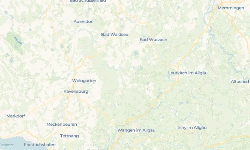 Regenradar-Vorschau: aktuelle Niederschläge in Wolfegg und Umgebung
