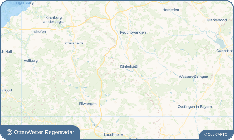 OtterWetter Regenradar-Widget Wolfertsbronn