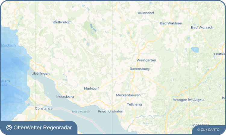 OtterWetter Regenradar-Widget Wolketsweiler