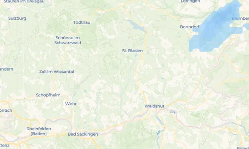 Regenradar-Vorschau: aktuelle Niederschläge in Wolpadingen und Umgebung