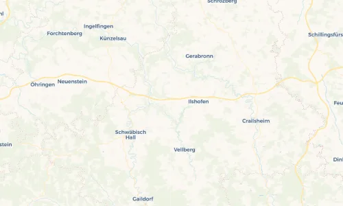 Regenradar Vorschaubild - Aktuelle Niederschläge in Wolpertshausen und Umgebung