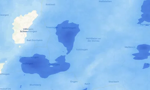 Regenradar Vorschaubild - Aktuelle Niederschläge in Wurmlingen und Umgebung