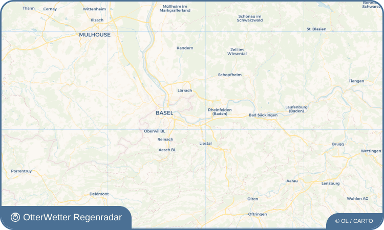 OtterWetter Regenradar-Widget Wyhlen