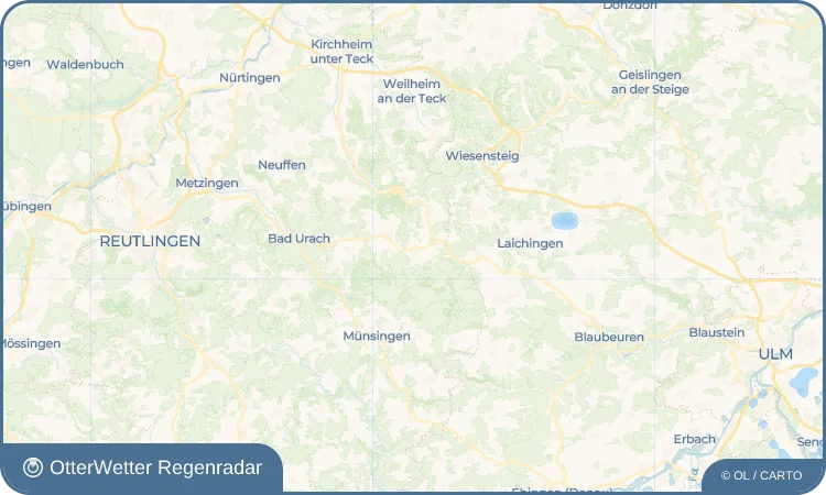 Wetter-Widget-Vorschau mit Vorhersagedaten für Zainingen
