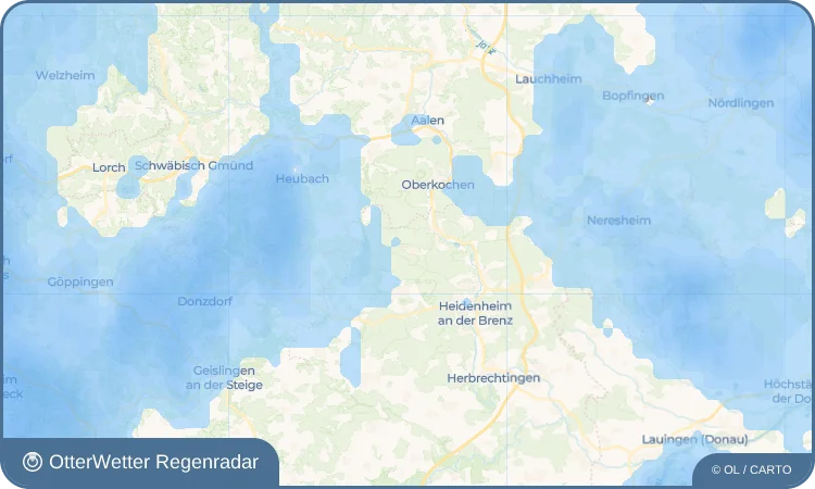Wetter-Widget-Vorschau mit Vorhersagedaten für Zang