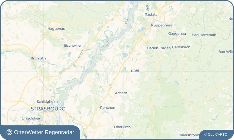 Wetter-Widget-Vorschau mit Vorhersagedaten für Zell
