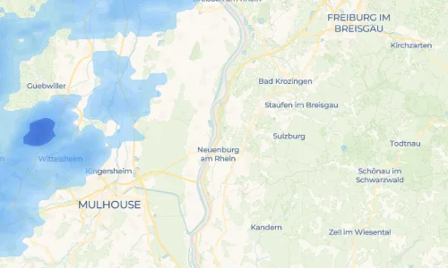 Regenradar Vorschaubild - Aktuelle Niederschläge in Zienken und Umgebung
