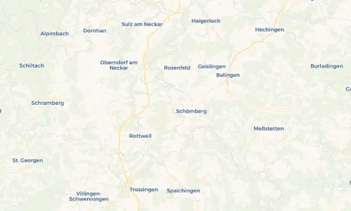 Regenradar Vorschaubild - Aktuelle Niederschläge in Zimmern unter der Burg und Umgebung