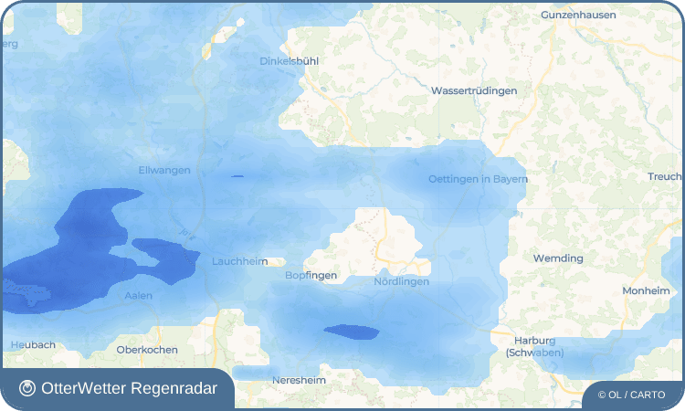 OtterWetter Regenradar-Widget Zipplingen