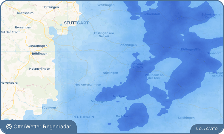 Wetter-Widget-Vorschau mit Vorhersagedaten für Zizishausen