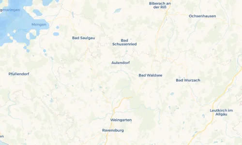 Regenradar Vorschaubild - Aktuelle Niederschläge in Zollenreute und Umgebung