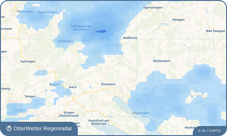 OtterWetter Regenradar-Widget Zoznegg