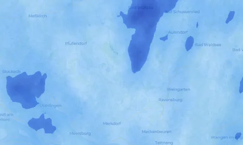 Regenradar Vorschaubild - Aktuelle Niederschläge in Zußdorf und Umgebung