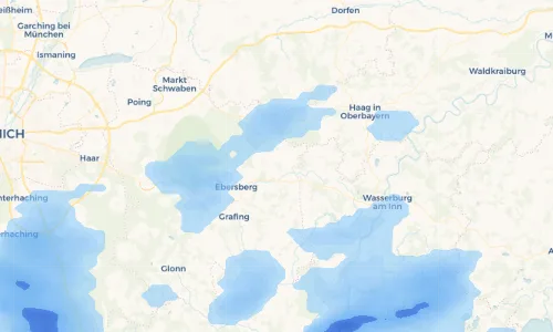 Regenradar Vorschaubild - Aktuelle Niederschläge in Abersdorf und Umgebung