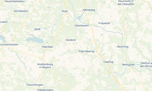 Regenradar Vorschaubild - Aktuelle Niederschläge in Aberzhausen und Umgebung