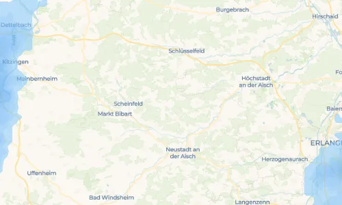 Regenradar Vorschaubild - Aktuelle Niederschläge in Abtsgreuth und Umgebung