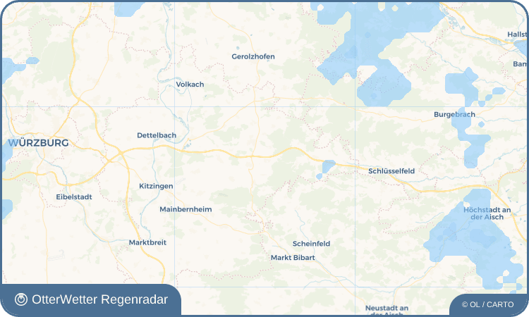OtterWetter Regenradar-Widget Abtswind