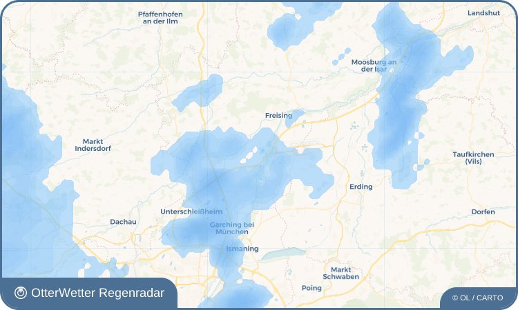 Widget-Vorschau für Achering Wetter-Widget-Vorschau mit Vorhersagedaten für Achering