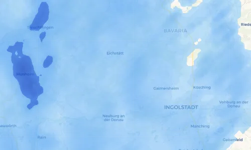 Regenradar Vorschaubild - Aktuelle Niederschläge in Adelschlag und Umgebung