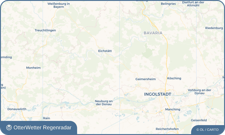 OtterWetter Regenradar-Widget Adelschlag