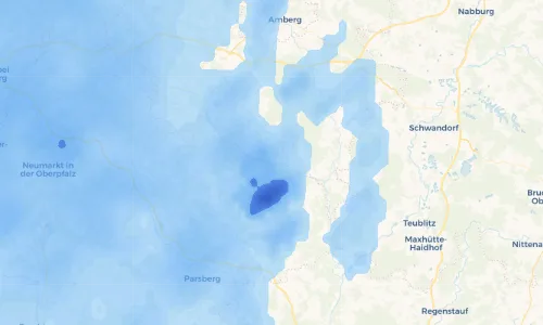 Regenradar Vorschaubild - Aktuelle Niederschläge in Adertshausen und Umgebung