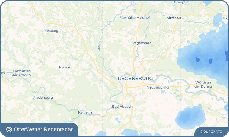 OtterWetter Regenradar-Widget Adlersberg