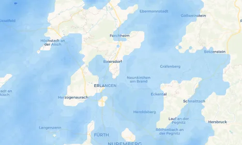 Regenradar Vorschaubild - Aktuelle Niederschläge in Adlitz und Umgebung