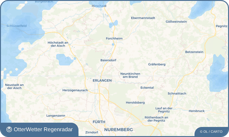 OtterWetter Regenradar-Widget Adlitz