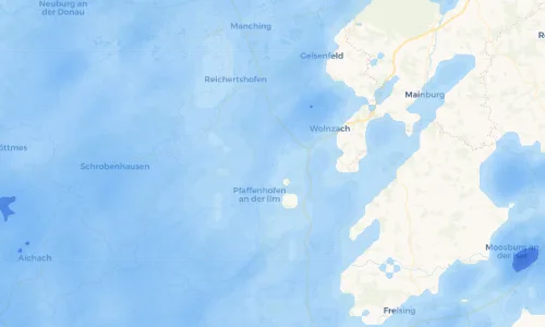 Regenradar Vorschaubild - Aktuelle Niederschläge in Affalterbach und Umgebung