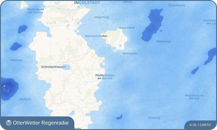 Widget-Vorschau für Affalterbach Wetter-Widget-Vorschau mit Vorhersagedaten für Affalterbach