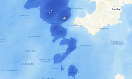 Regenradar Vorschaubild - Aktuelle Niederschläge in Affalterthal und Umgebung