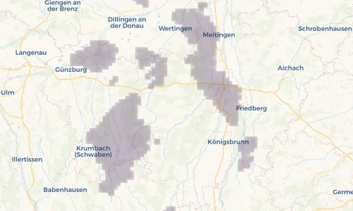 Regenradar Vorschaubild - Aktuelle Niederschläge in Agawang und Umgebung