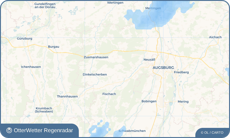 OtterWetter Regenradar-Widget Agawang