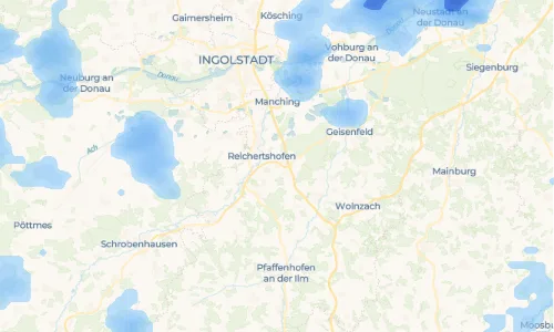 Regenradar Agelsberg: aktuelle Niederschläge in Agelsberg und Umgebung, Stand 27. Oktober 2026 um 8:10 Uhr
