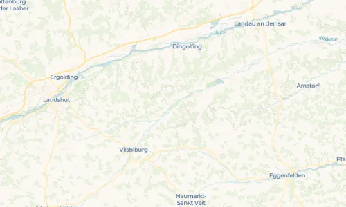 Regenradar Vorschaubild - Aktuelle Niederschläge in Aham und Umgebung